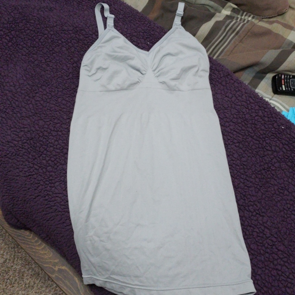 Nursing/maternity tank top